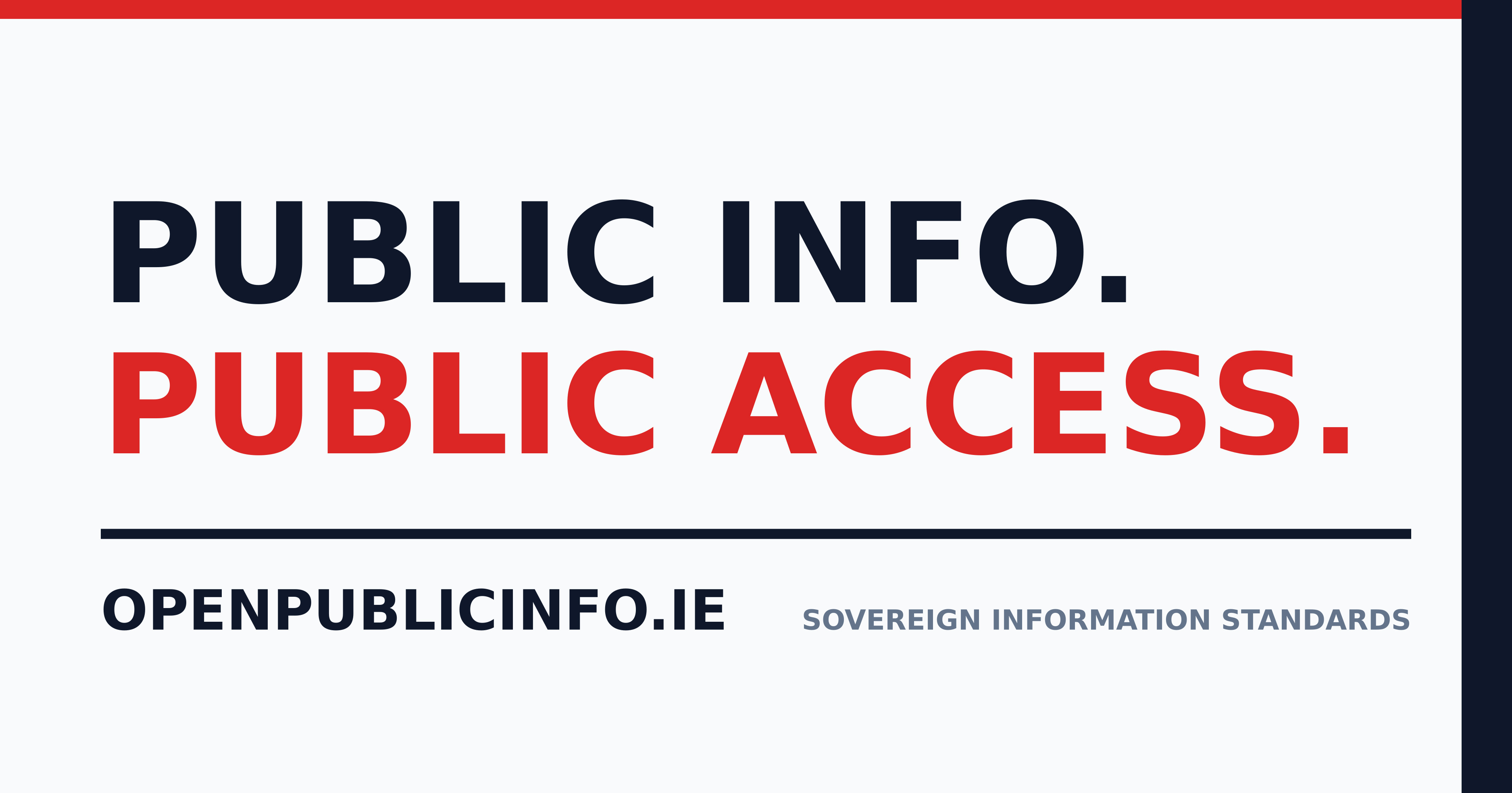 Public Info, Public Access | OpenPublicInfo.ie